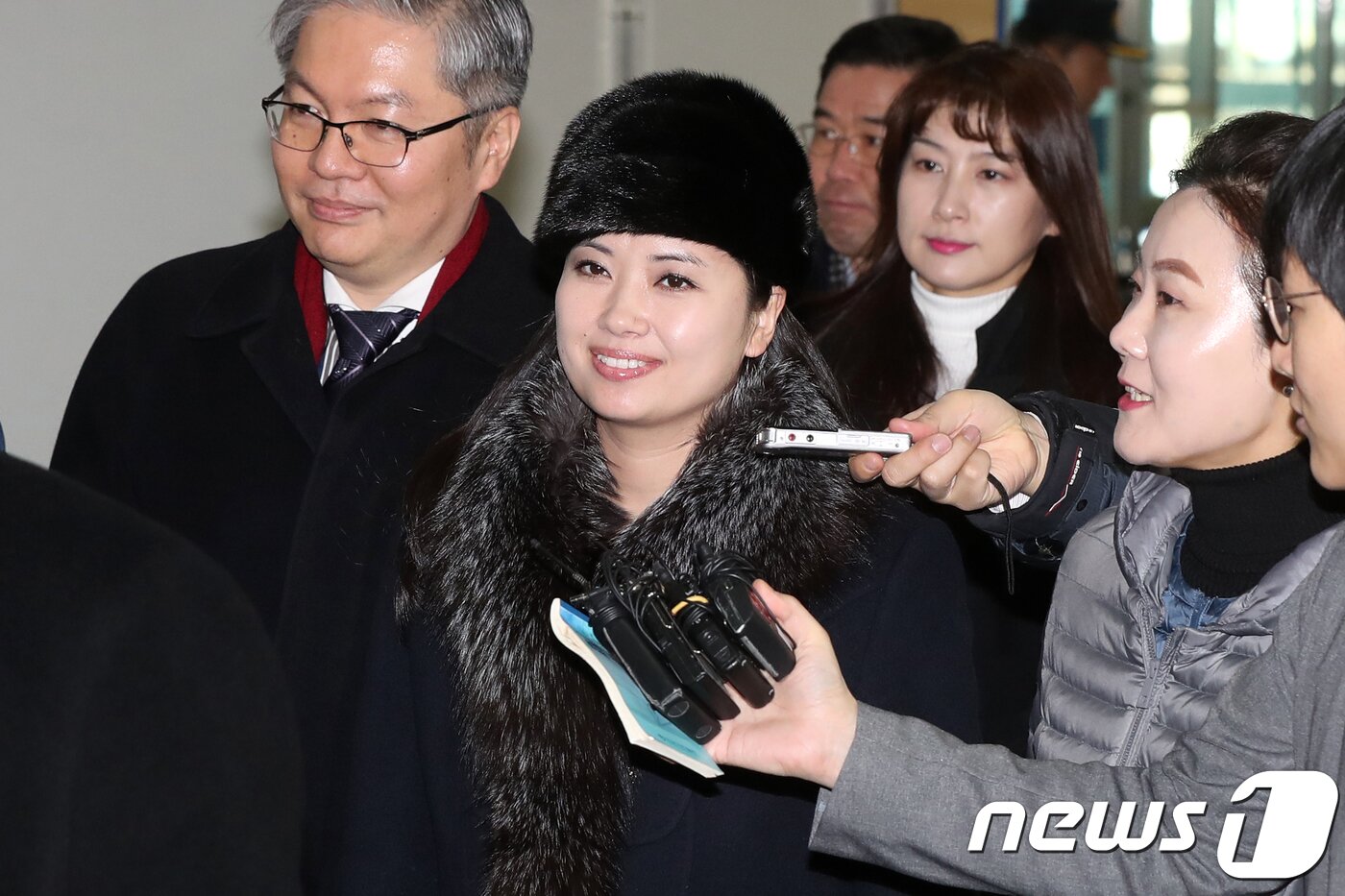 본문 이미지 - 현송월 북한 삼지연관현악단 단장 2018.2.12/뉴스1 ⓒ News1 민경석 기자
