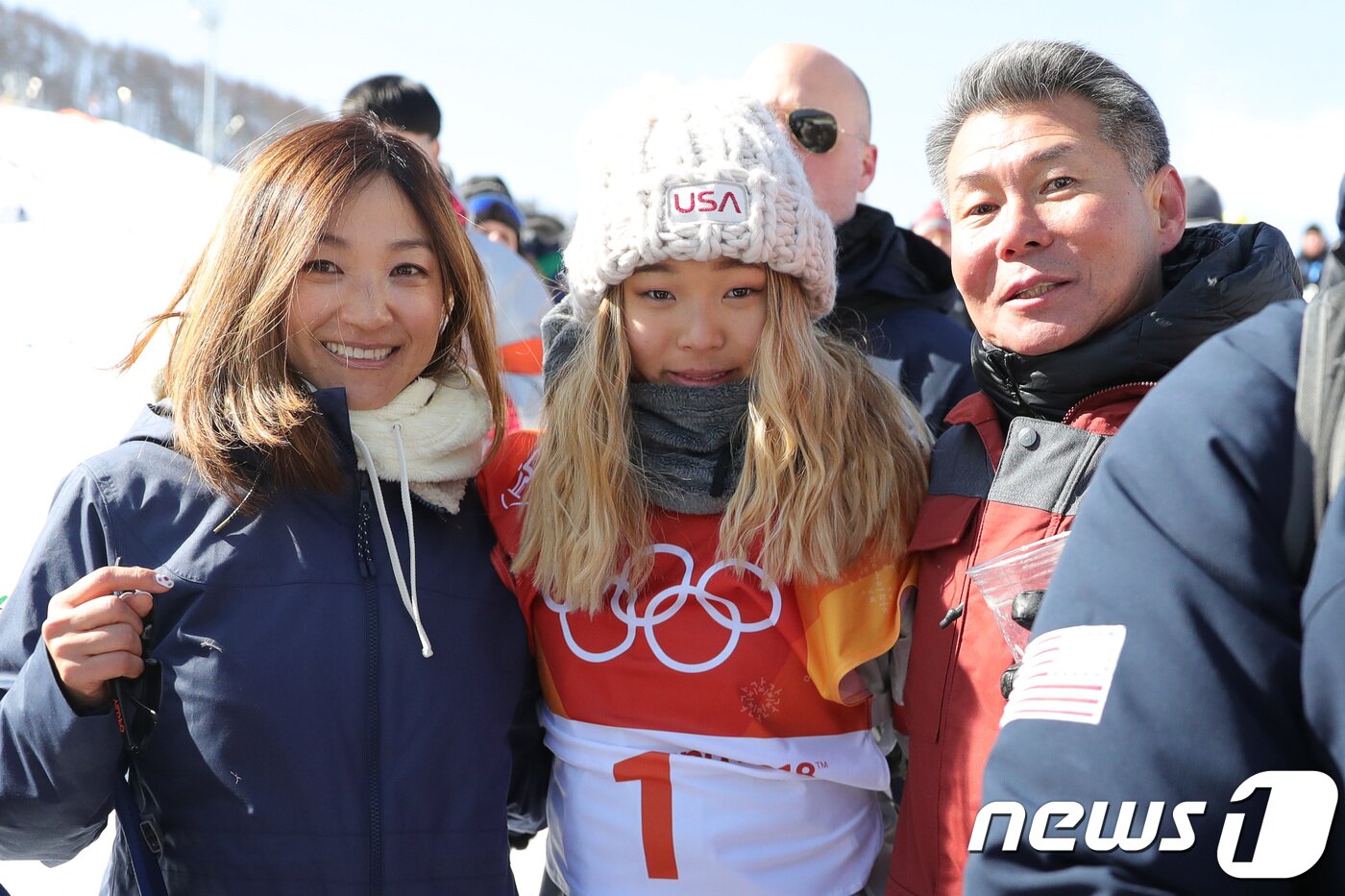 본문 이미지 - '스노보드 천재' 한국계 미국인 클로이 김2018.2.13 ⓒ 뉴스1 임세영 기자