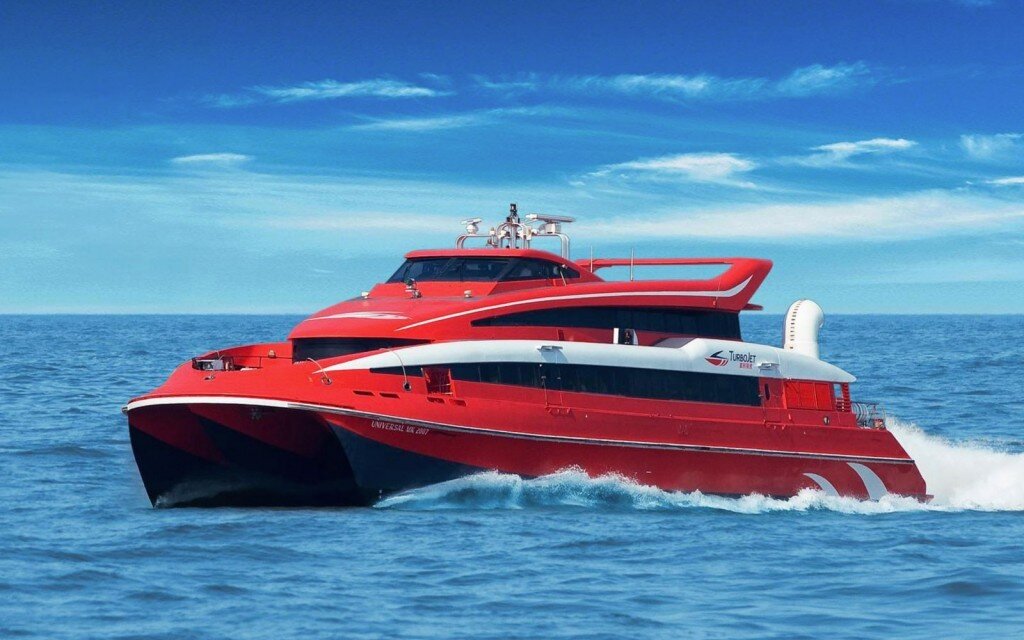 본문 이미지 - '홍콩~마카오'간 운행되는 터보젯페리