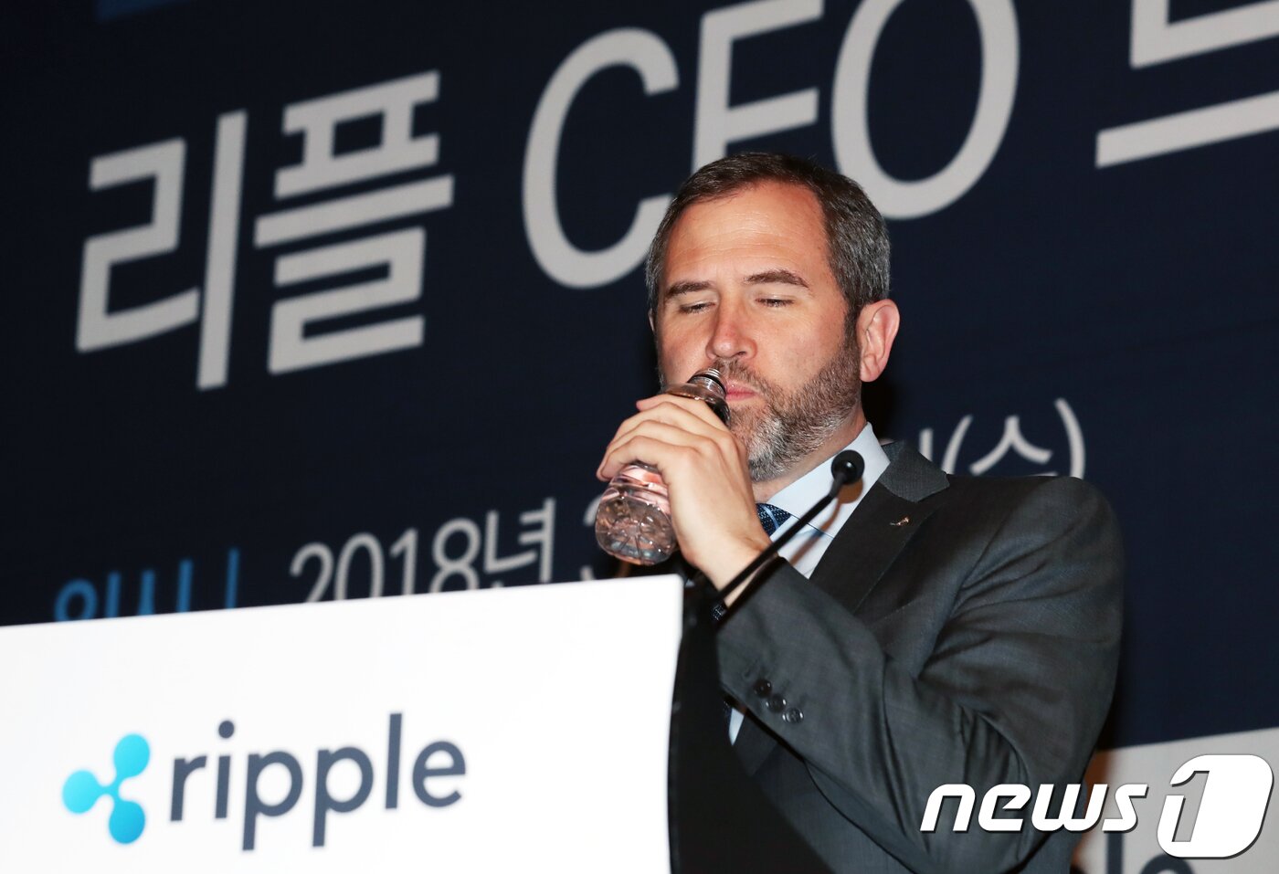 본문 이미지 - 브래드 갈링하우스 암호화폐 ‘리플’ 최고경영자&#40;CEO&#41;. ⓒ News1 황기선 기자