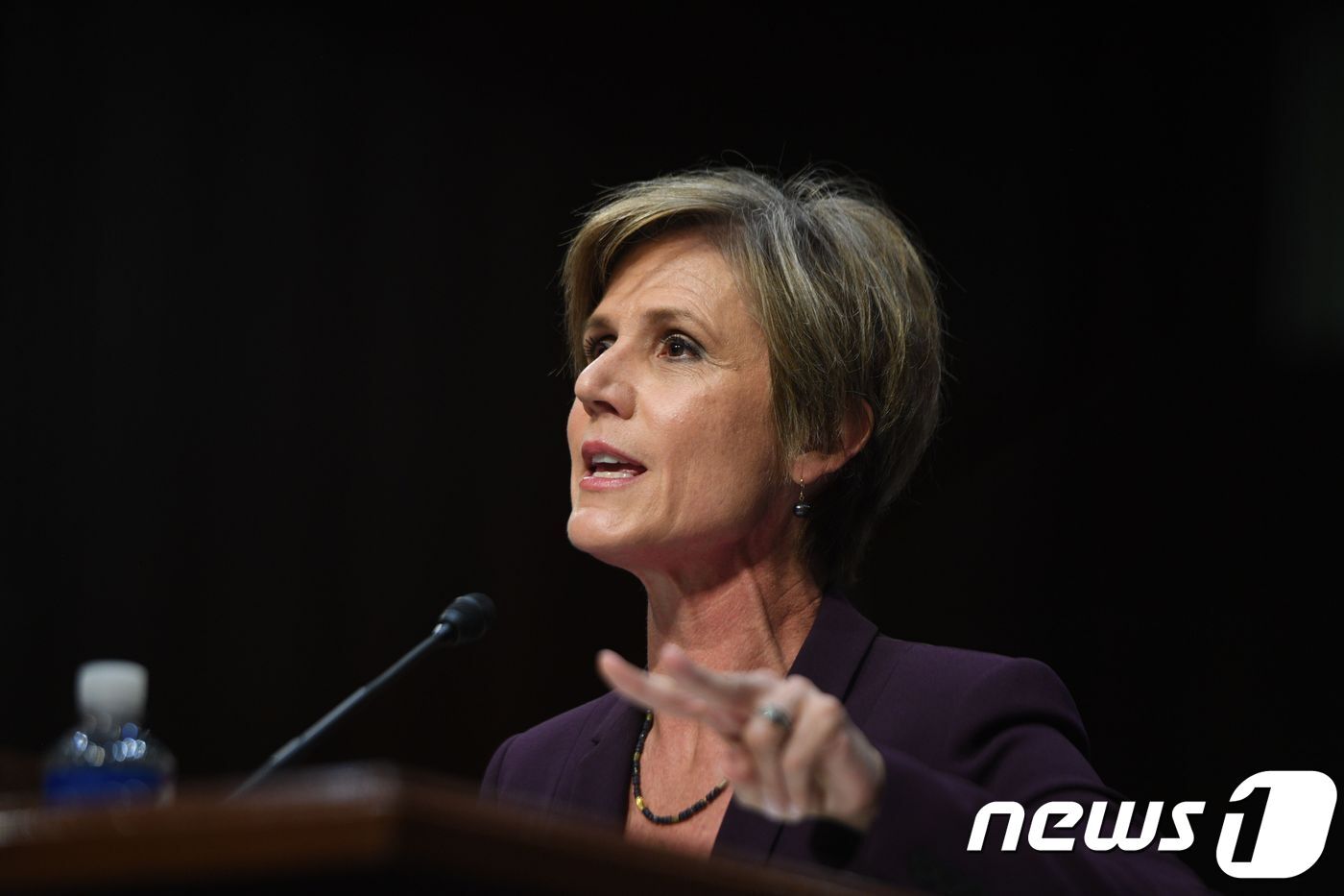 본문 이미지 - 샐리 예이츠 전 법무장관 대행. <자료사진> ⓒ AFP=뉴스1