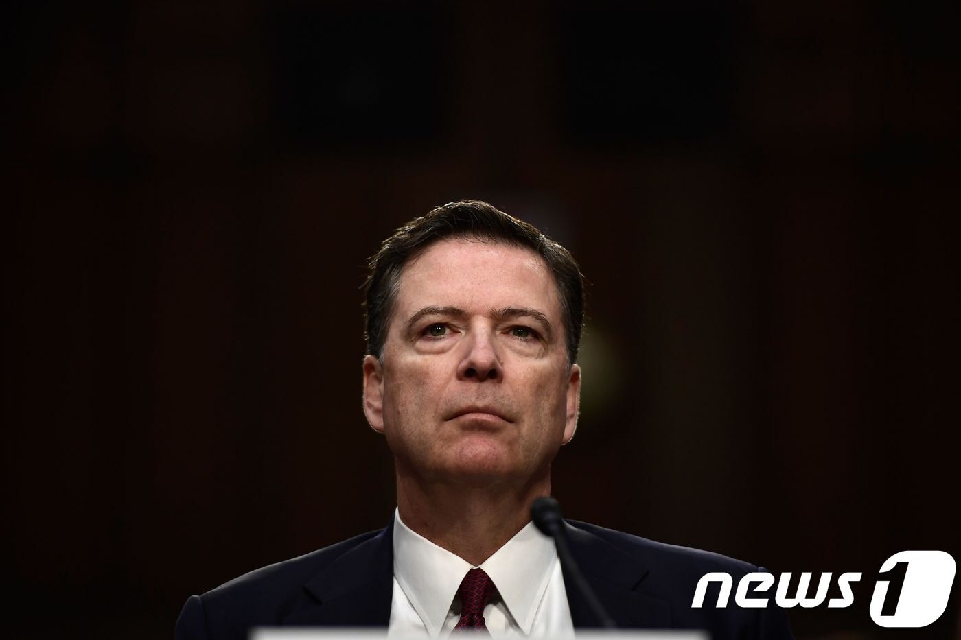 본문 이미지 - 제임스 코미 전 연방수사국 국장. <자료사진> ⓒ AFP=뉴스1