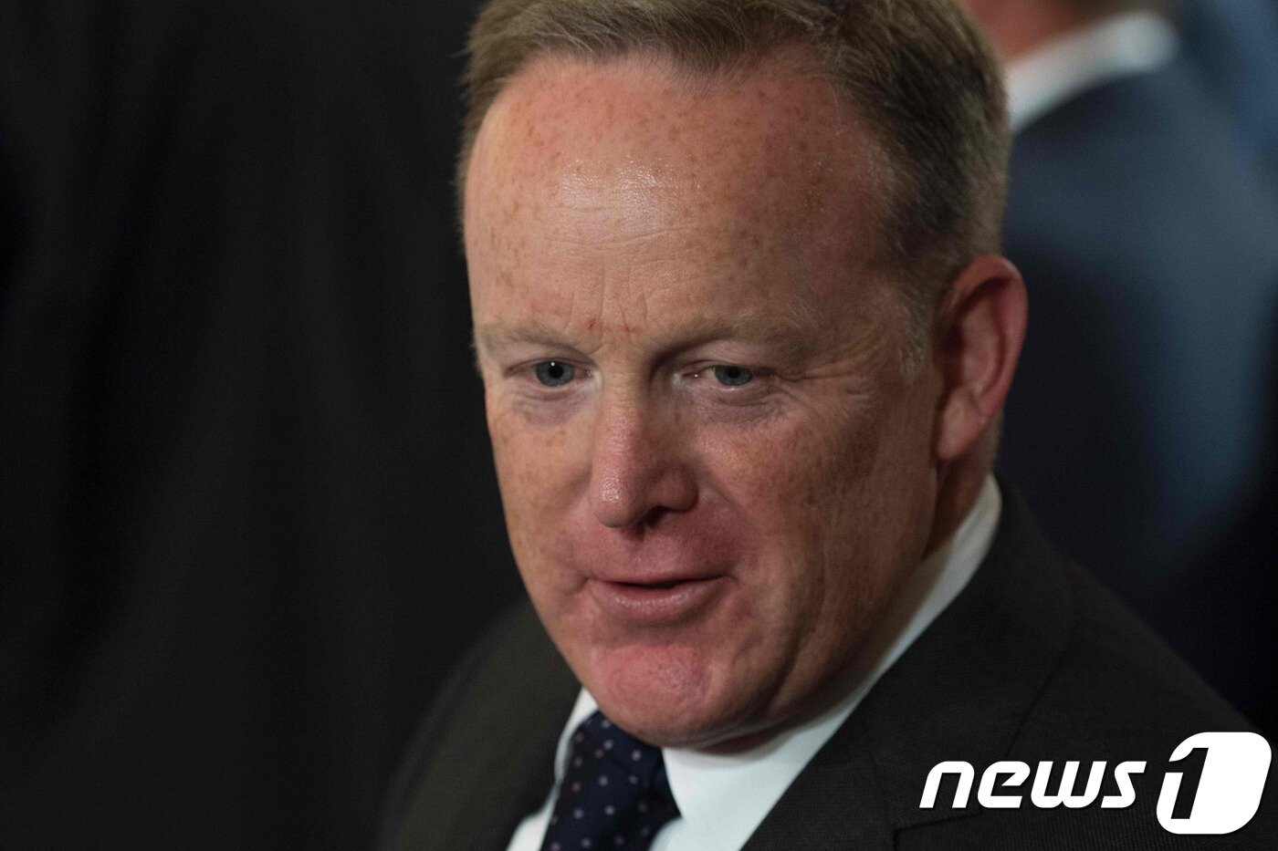 본문 이미지 - 숀 스파이서 전 백악관 대변인. <자료사진> ⓒ AFP=뉴스1