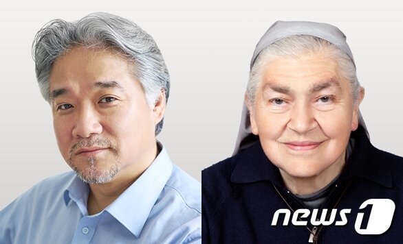 본문 이미지 - 사진 왼쪽부터 2018년 제28회 호암상 수상자로 선정된 성악가 연광철, 강칼라 수녀(호암재단 제공) 2018.4.10/뉴스1 ⓒ News1