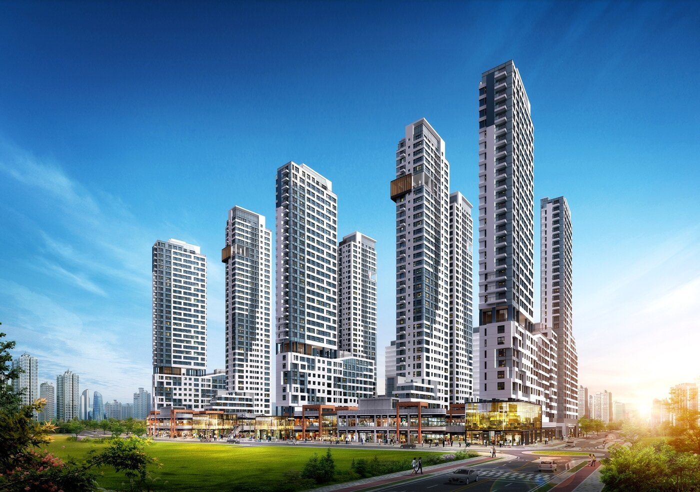 본문 이미지 - 세종제일풍경채 위너스카이 투시도ⓒ News1