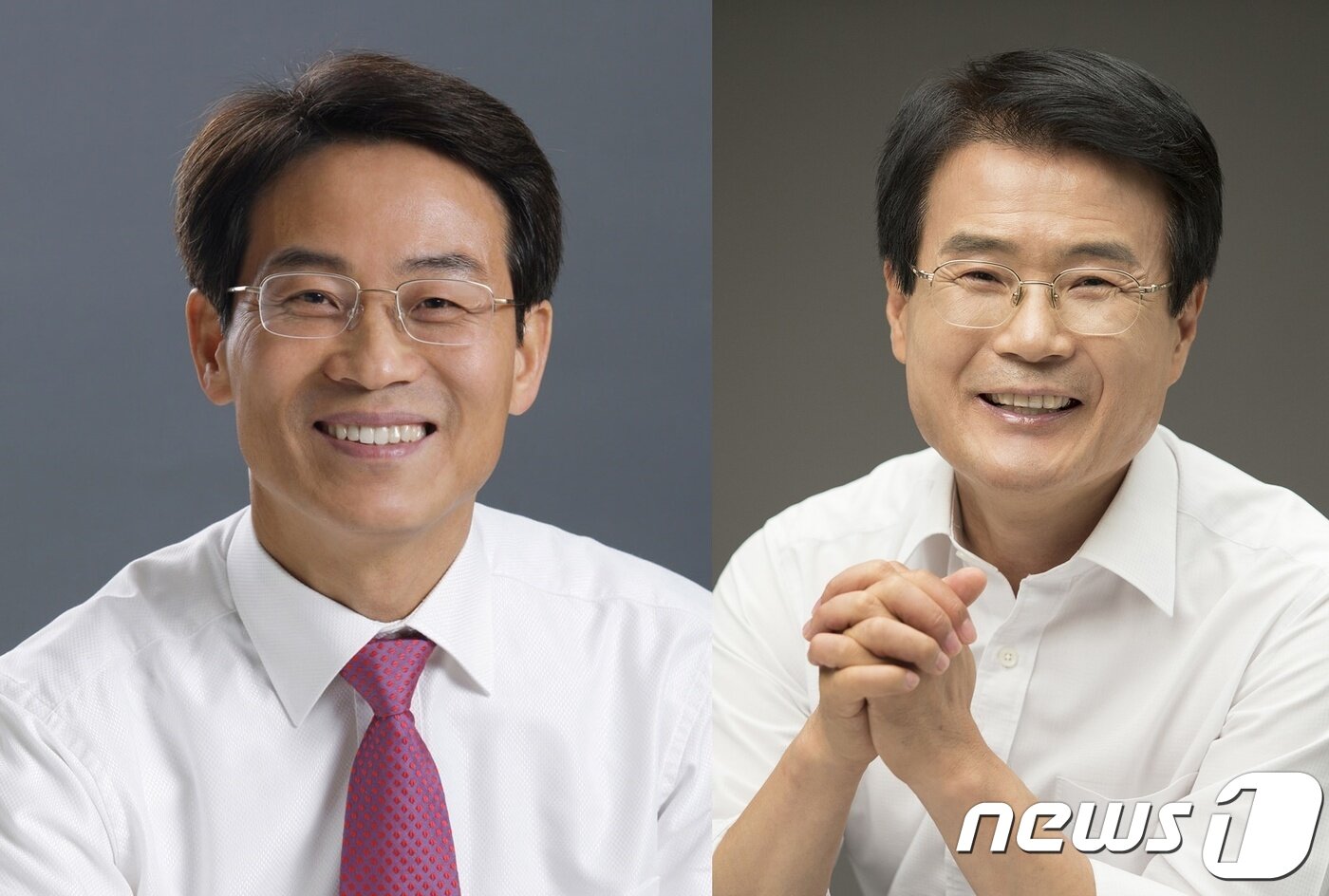 본문 이미지 - 더불어민주당 강진군수 후보 경선에 나선 강진원(왼쪽)후보와 이승옥 후보 ⓒ News1