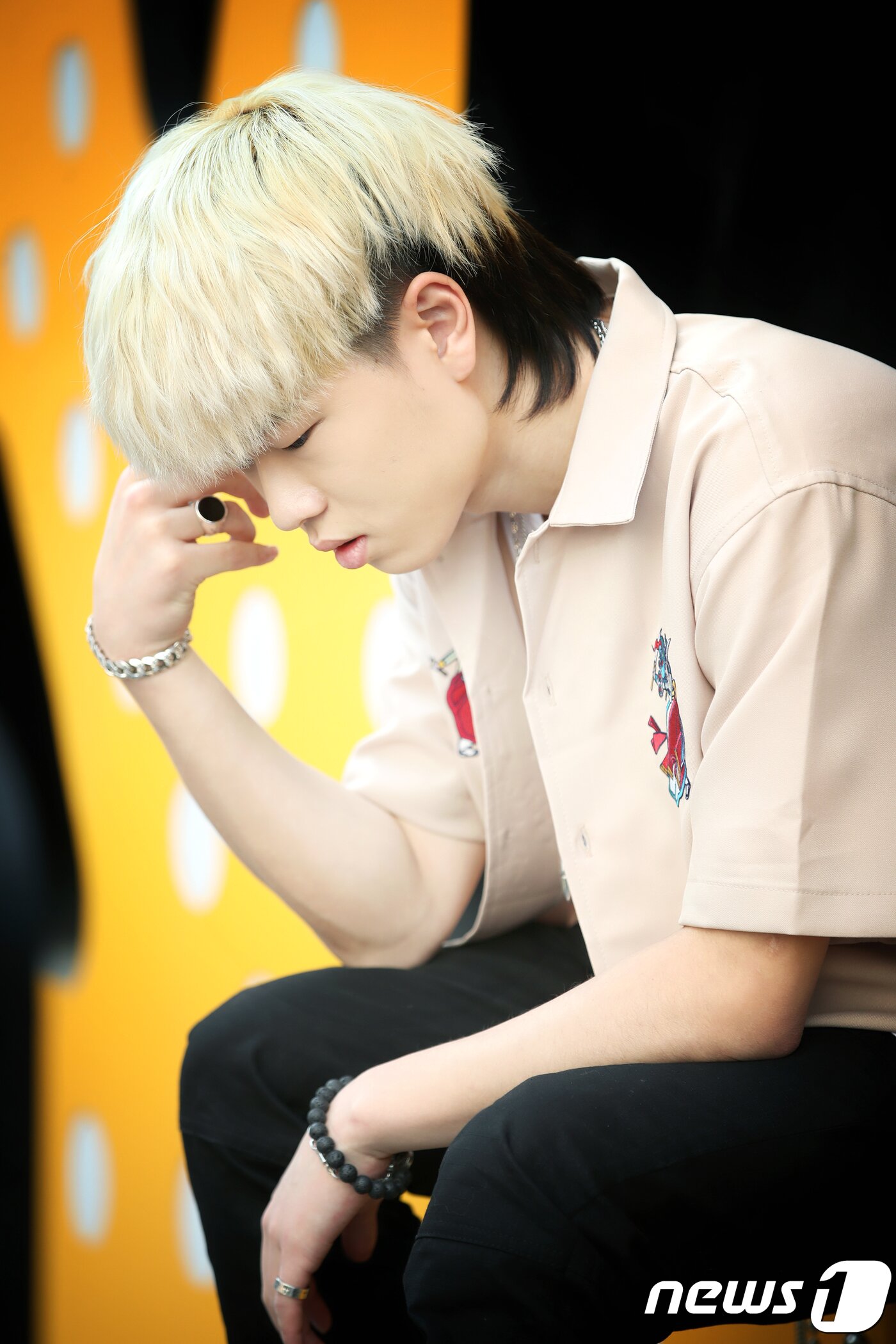 본문 이미지 - 2018.4.20.압구정로데오 치킨집. 엠넷 '고등래퍼2' 윤진영 딥풀이. ⓒ News1 권현진 기자