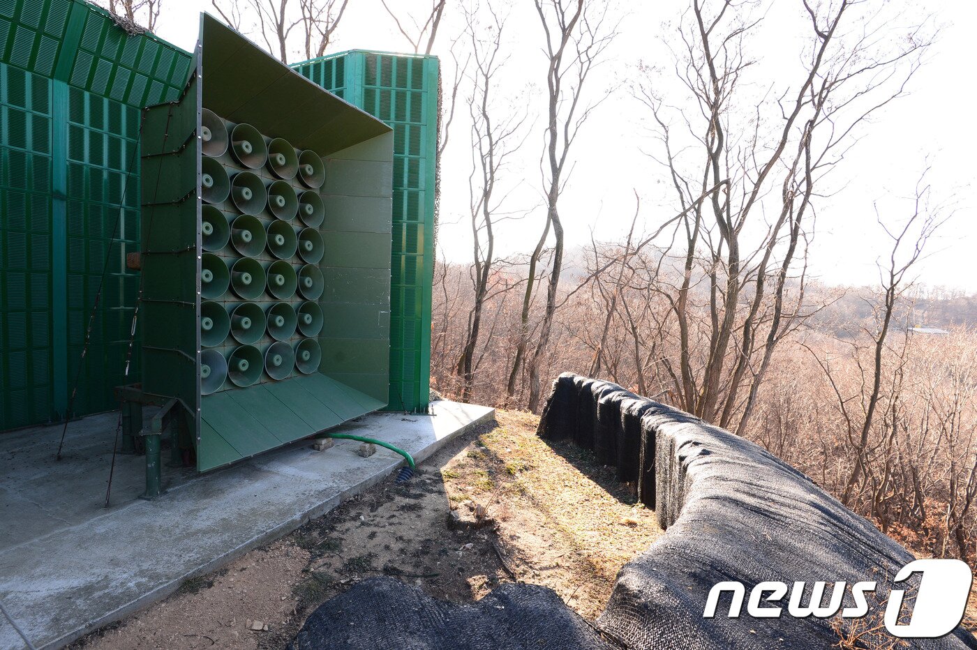 본문 이미지 - 대북 확성기. /뉴스1