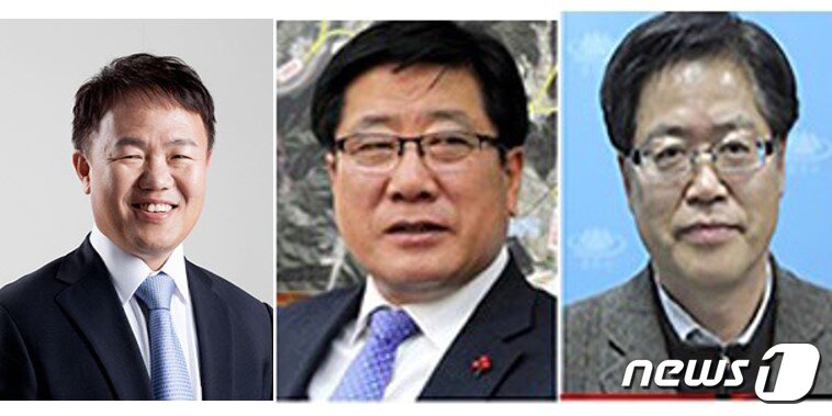 본문 이미지 - 춘천시장 후보군. 왼쪽부터 이재수 더불어민주당 후보, 최동용 자유한국당 후보, 변지량 바른미래당 후보. (뉴스1 DB) ⓒ News1