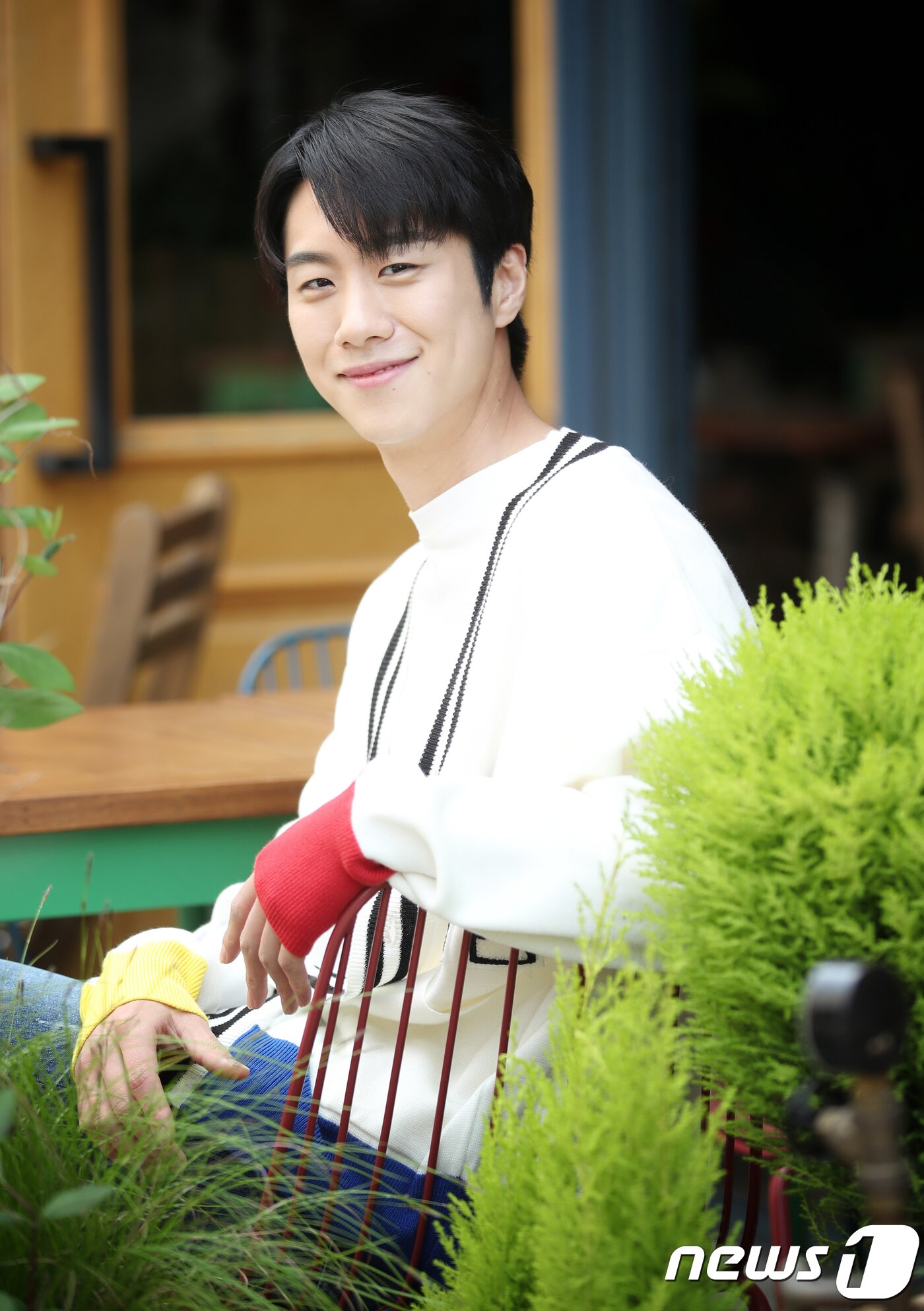 본문 이미지 - 2018.4.26. 서울 청담동 카페. 드라마 ‘작은신의 아이들’ 배우 심희섭 인터뷰. ⓒ News1 권현진 기자