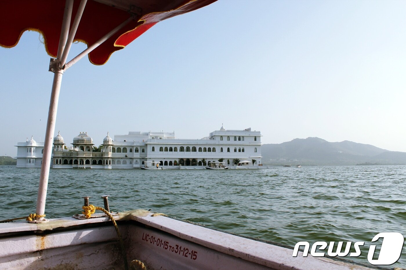본문 이미지 - 레이크 팰리스의 외관ⓒ News1 