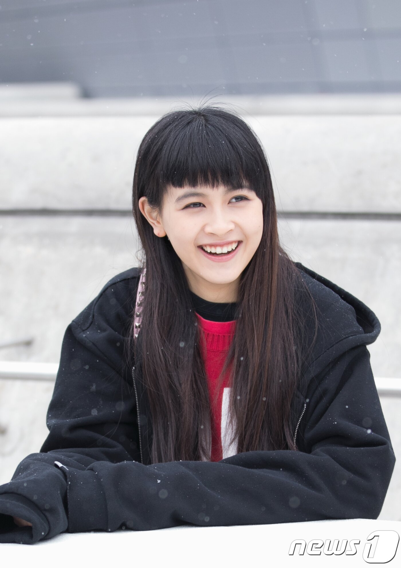 본문 이미지 - 2018.3.21. 서울 동대문디자인플라자(DDP). 모델 라라 타카하시 인터뷰. ⓒ News1 강고은 에디터