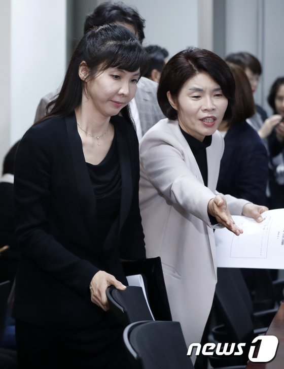 여성 의원들 만나기 위해 국회 찾은 서지현 검사