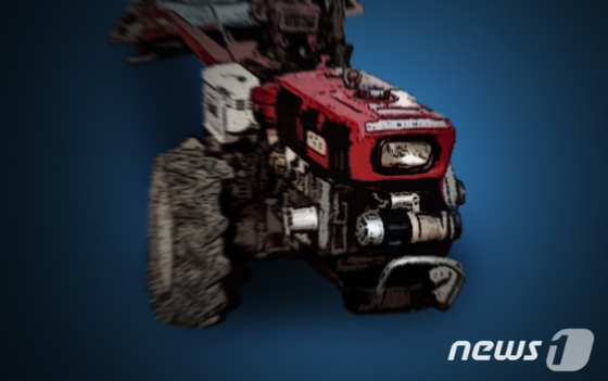 아산 마늘밭서 60대 트랙터 깔려 숨져