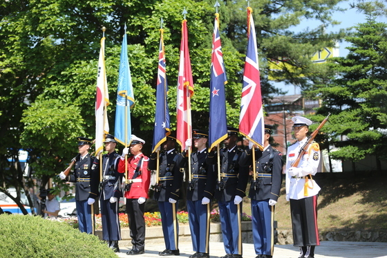 6·25 영연방 가평전투 75주년 기념식…"평화의 토대·혈맹의 인연"