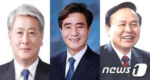 본문 이미지 - 6·13 지방선거 강원 삼척시장 후보군. 왼쪽부터 더불어민주당 김양호 현 시장, 자유한국당 김인배, 무소속 이병찬 예비후보. 2018.5.3/뉴스1 ⓒ News1 