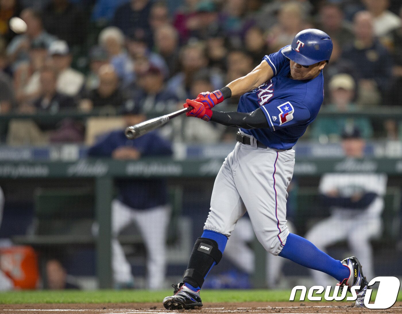 본문 이미지 - 텍사스 레인저스 추신수. ⓒ AFP=News1