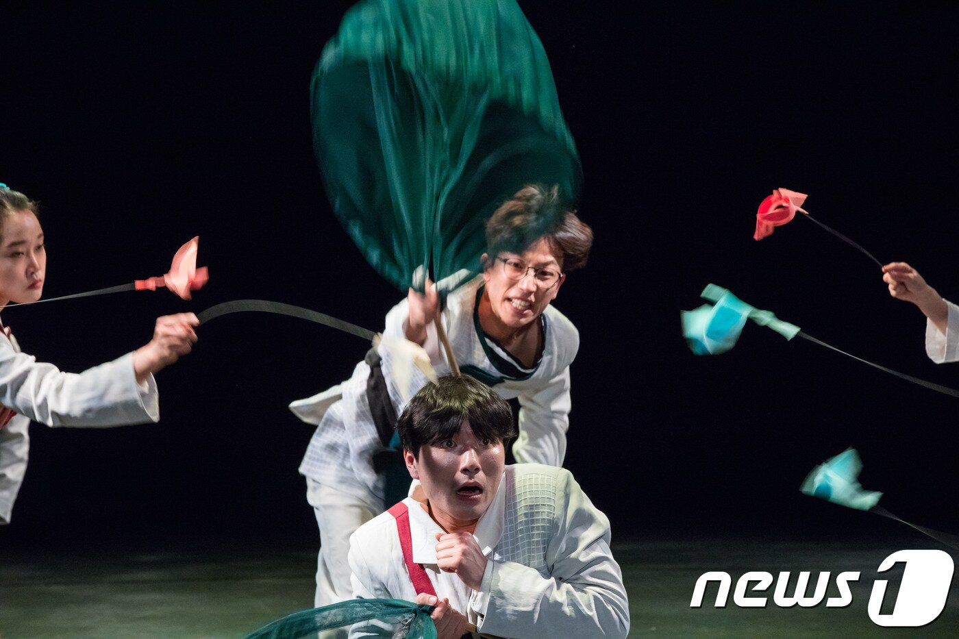 본문 이미지 - 아동극 '여왕과 나이팅게일' 시연장면 ⓒ News1