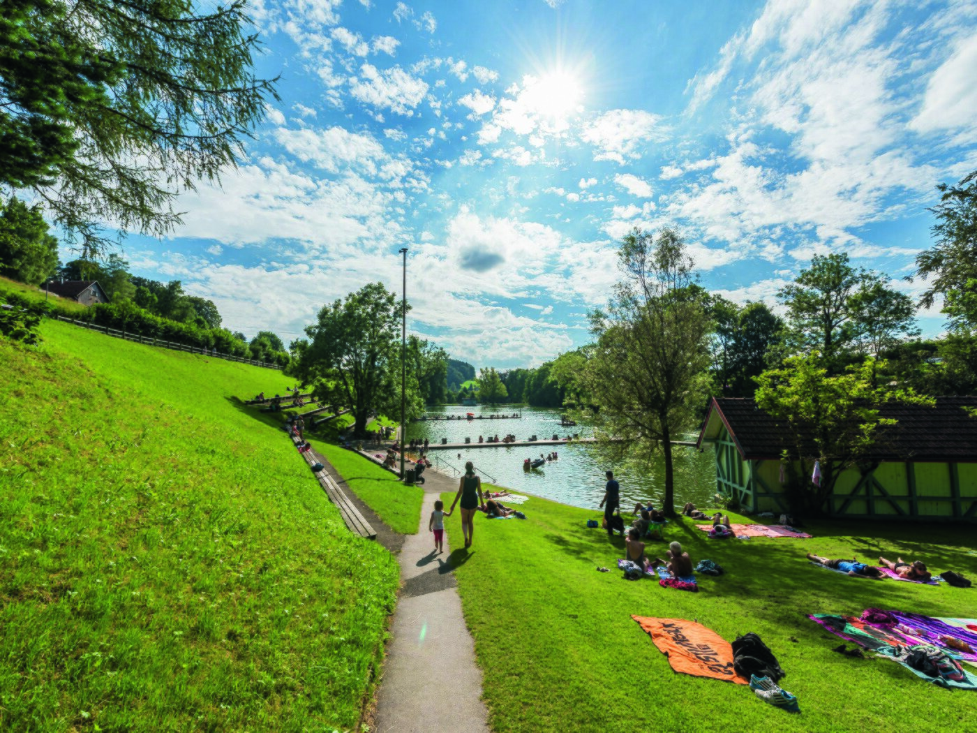 본문 이미지 - 드라이 바이에렌은 스위스 현지인에게 아이들과 소풍을 떠나기 좋은 명소로 꼽힌다.