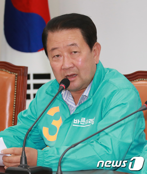 중앙선거대책위원회 공동위원장 기자회견, 박주선 발언