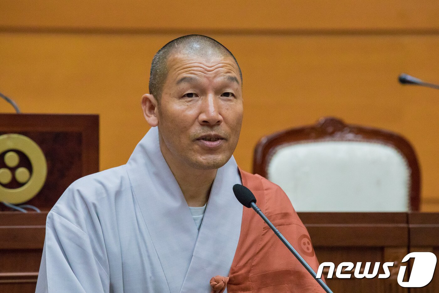 본문 이미지 - 전 불교신문 사장이자 현 조계종 불교사회연구소장인 주경 스님ⓒ News1