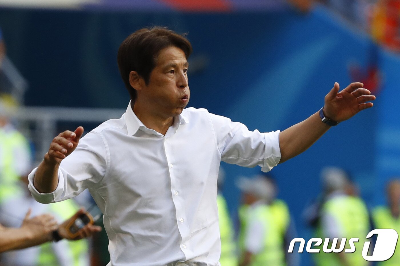 본문 이미지 - 니시노 아키라 일본 축구대표팀 감독./뉴스1 DB ⓒ AFP=News1