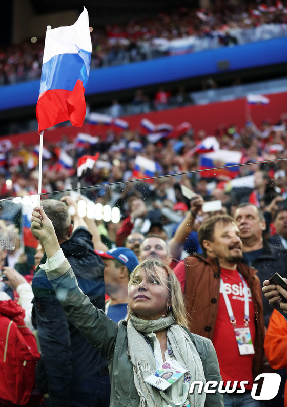 축구에 빠진 러시아