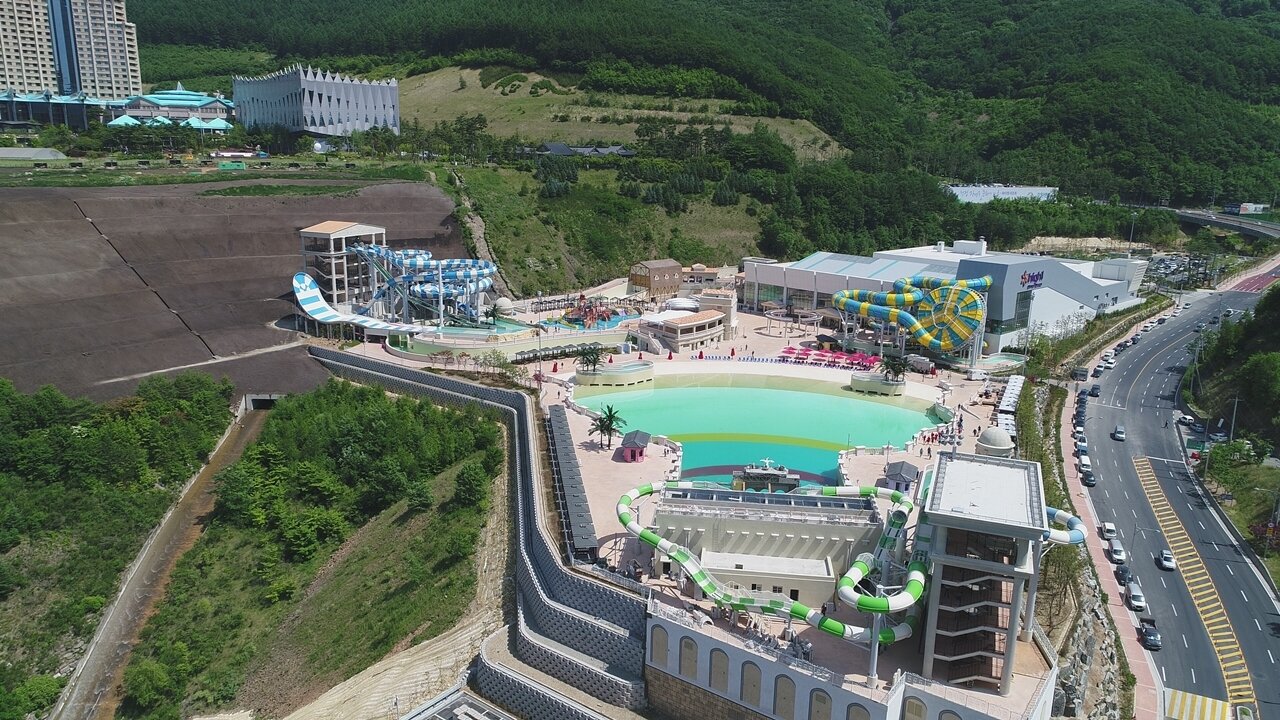 본문 이미지 - 하이원 워터월드 전경