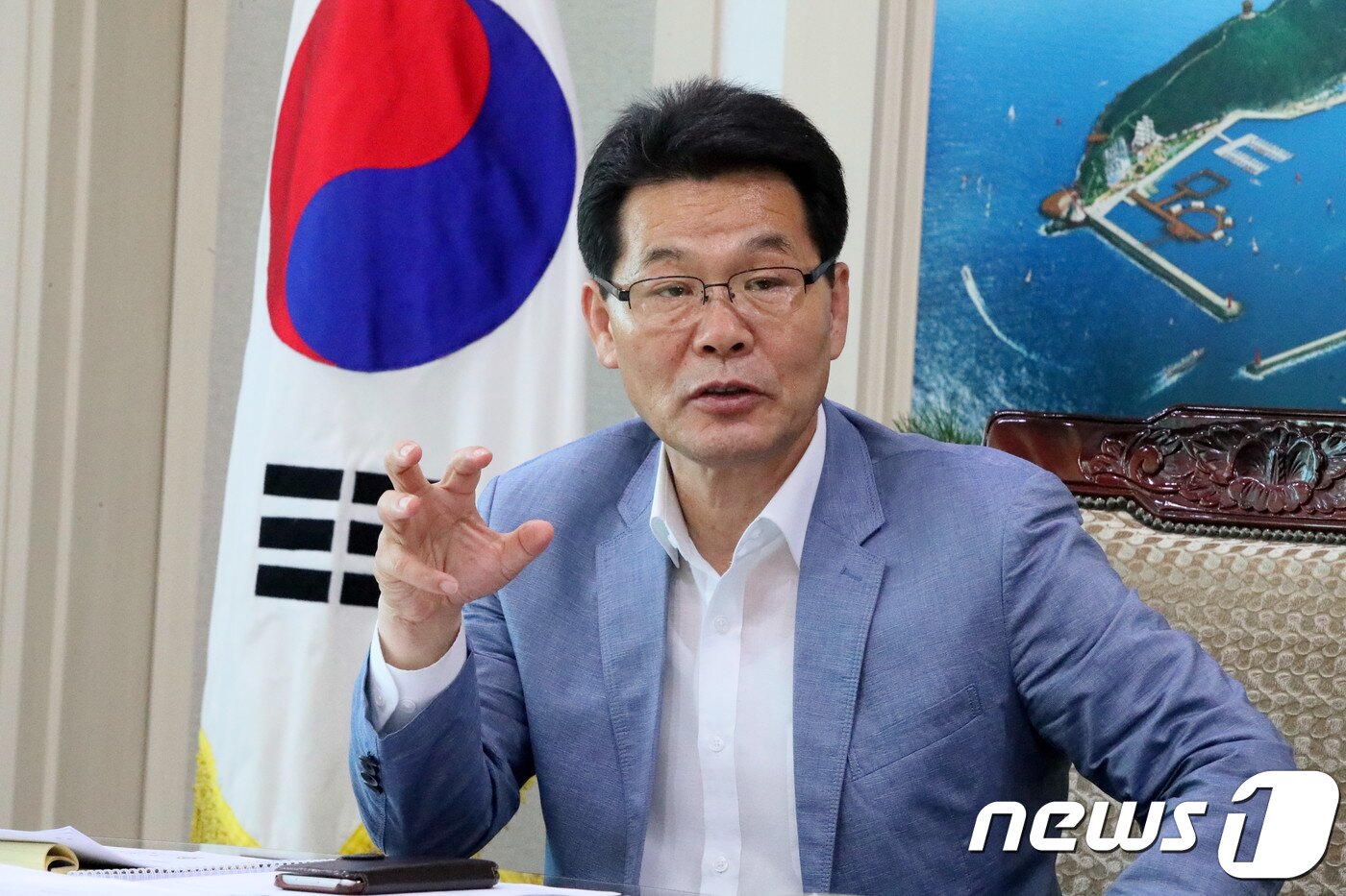 본문 이미지 - 권익현 전북 부안군수. ⓒ News1 김대홍 기자