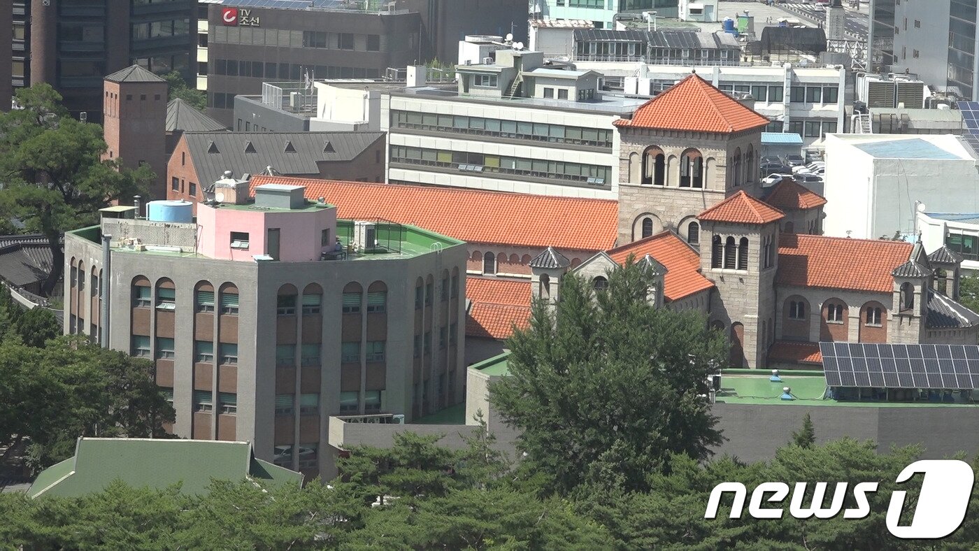 본문 이미지 - 서울시 중구 정동 서울주교좌성당. ⓒ News1