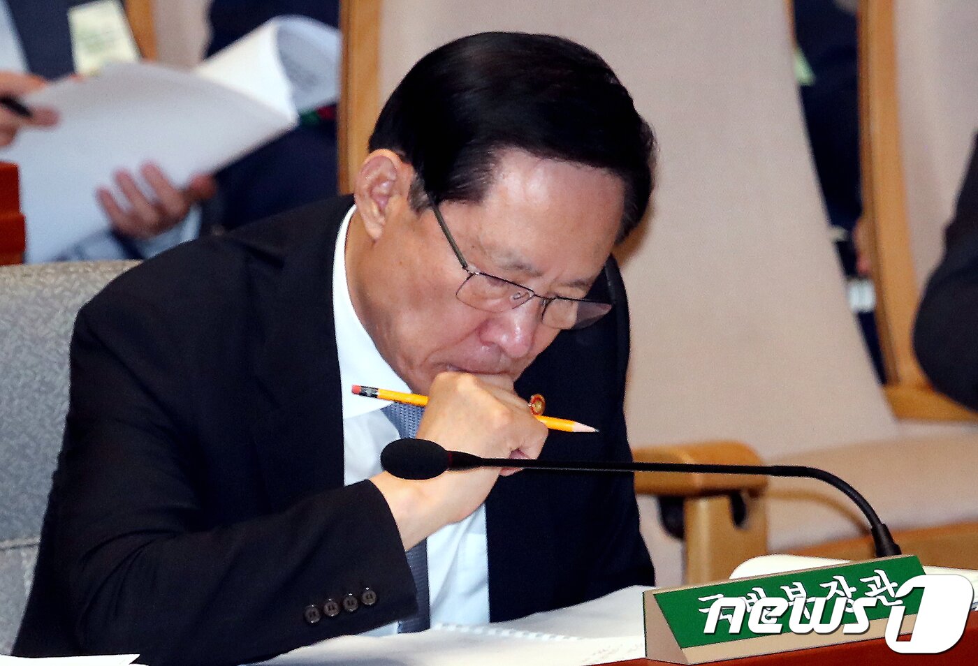 본문 이미지 - 송영무 국방부 장관.2018.8.29/뉴스1 ⓒ News1 박정호 기자