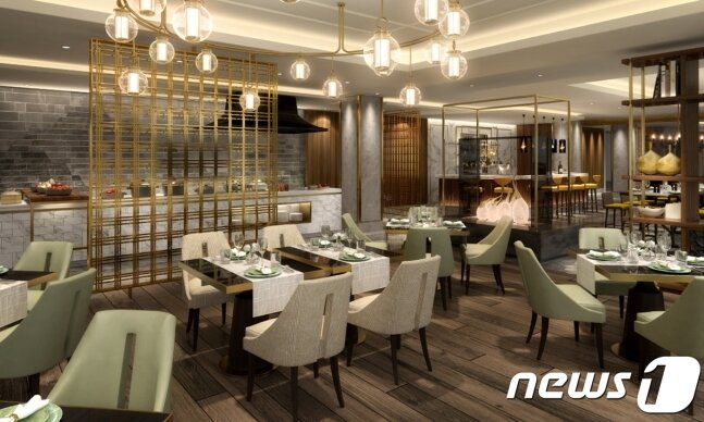 본문 이미지 - 롯데호텔서울 이그제큐티브타워 '르살롱'ⓒ News1