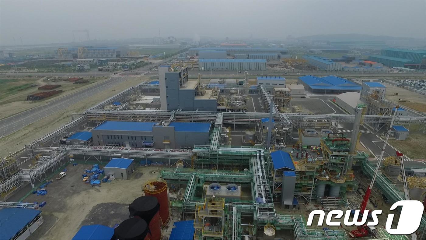 본문 이미지 - 전북 군산시 오식도동 새만금산업단지에 입주한 도레이 공장 전경. /뉴스1 DB ⓒ News1 김대홍 기자