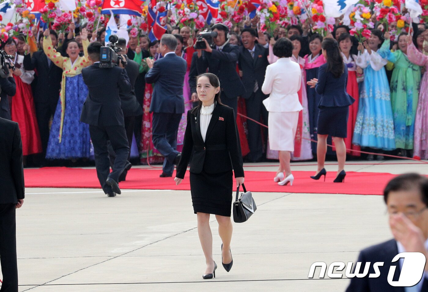 본문 이미지 - 김여정 노동당 중앙위원회 제1부부장 2018.09.18/뉴스1 ⓒ News1 평양사진공동취재단