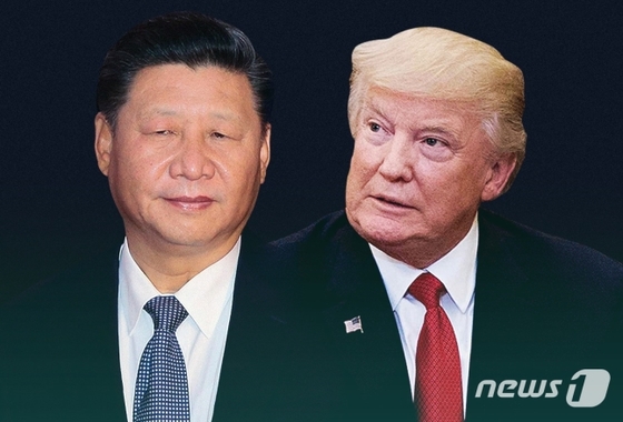 시진핑 중국 국가주석(좌)과 도널드 트럼프 대통령. © News1 DB