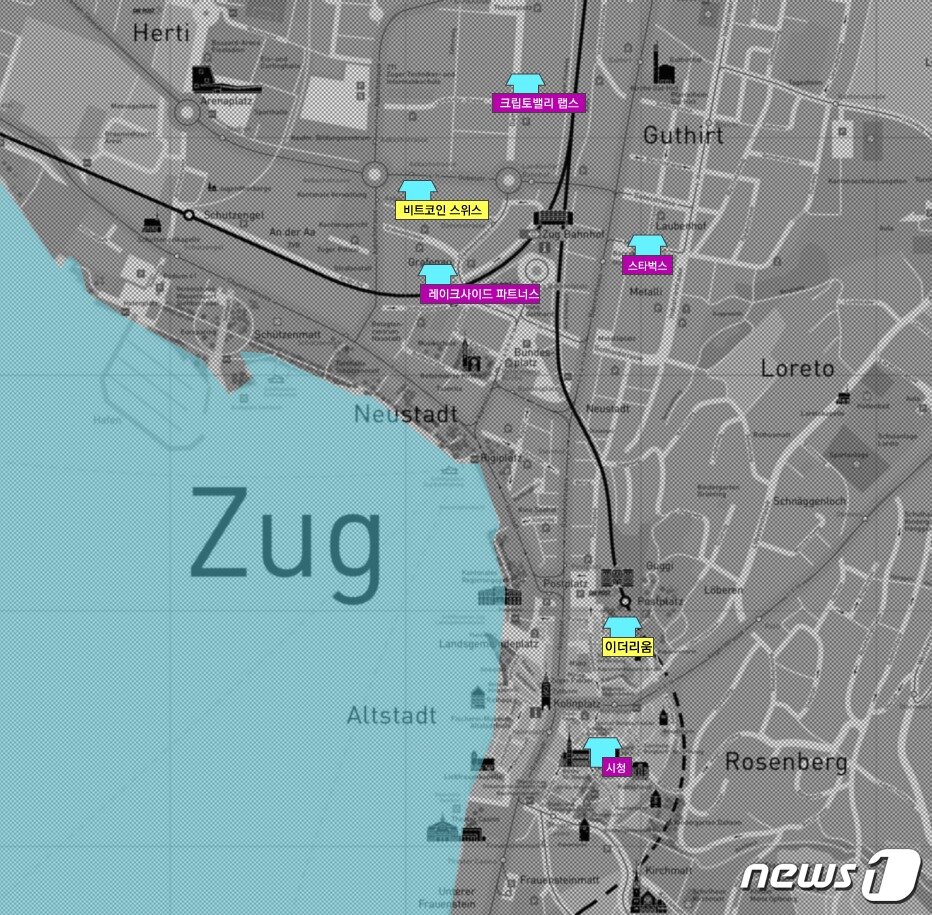 영상][크립토밸리를 가다]①종로구만한 추크巿의 암호화폐 실험 - 뉴스1