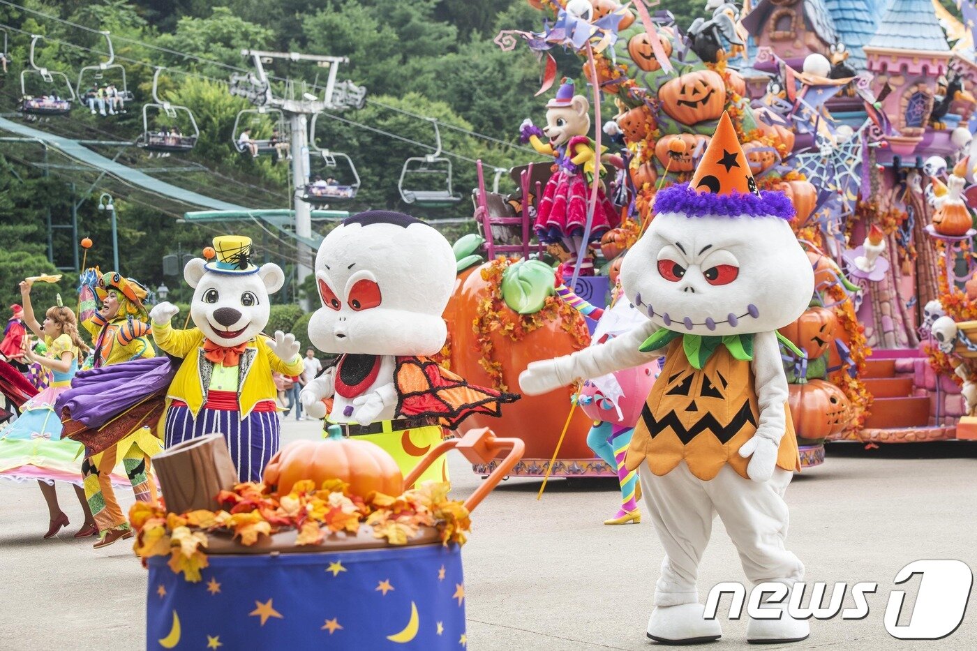 본문 이미지 - 할로윈 퍼레이드(에버랜드 제공)ⓒ News1
