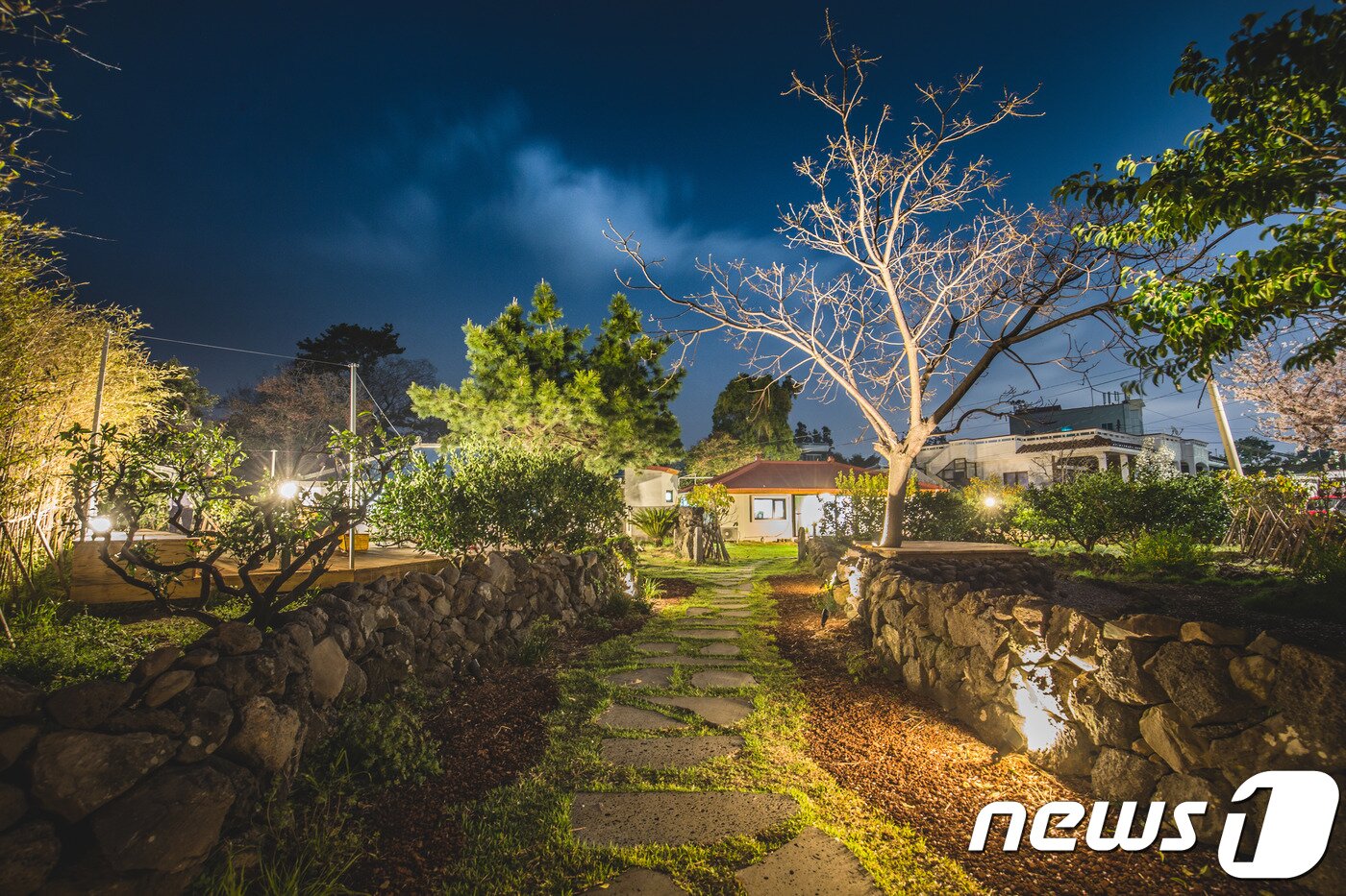 본문 이미지 - 다자요가 서귀포시 도순동에 운영 중인 '도순돌담집'. ⓒ News1