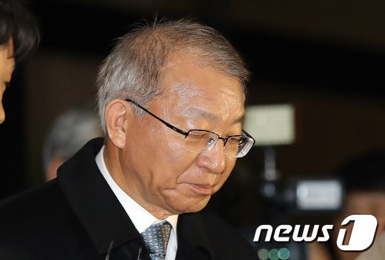 양승태 전 대법원장. 2019.1.12/뉴스1 © News1 구윤성 기자