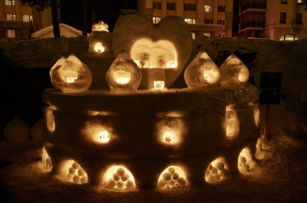 본문 이미지 - 오타루 눈빛거리 축제. JNTO 제공