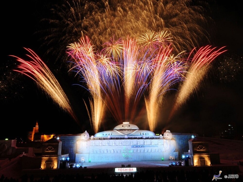 본문 이미지 - 아사히카와 겨울 축제. JNTO 제공