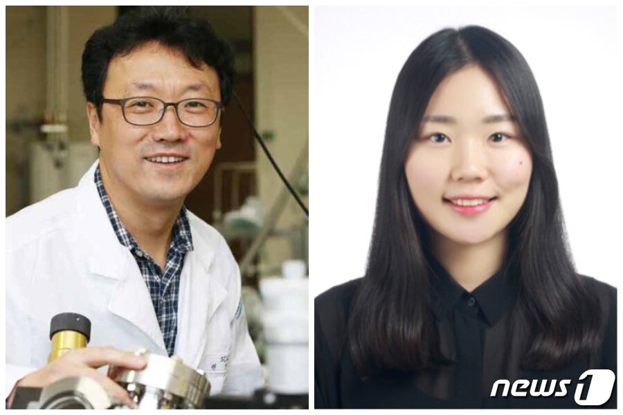본문 이미지 - 박정영 부연구단장(왼쪽, 교신저자)), 이현화 박사과정생(1저자)ⓒ 뉴스1