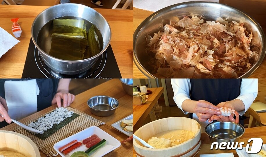 본문 이미지 - 초밥 만드는 과정ⓒ 뉴스1 