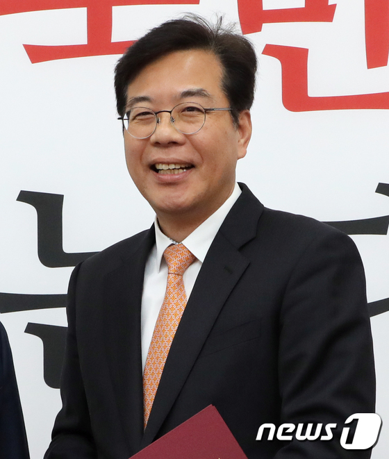 송언석 자유한국당 전당대회 준비위원