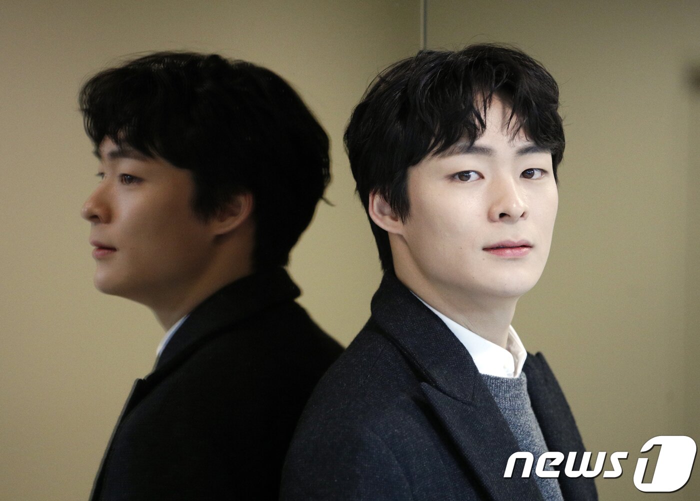 본문 이미지 - JTBC 드라마 'SKY캐슬(스카이캐슬)'에서 박영재 역을 맡은 배우 송건희가 뉴스1과의 인터뷰에서 포즈를 취하고 있다. /뉴스1 ⓒ News1 안은나 기자