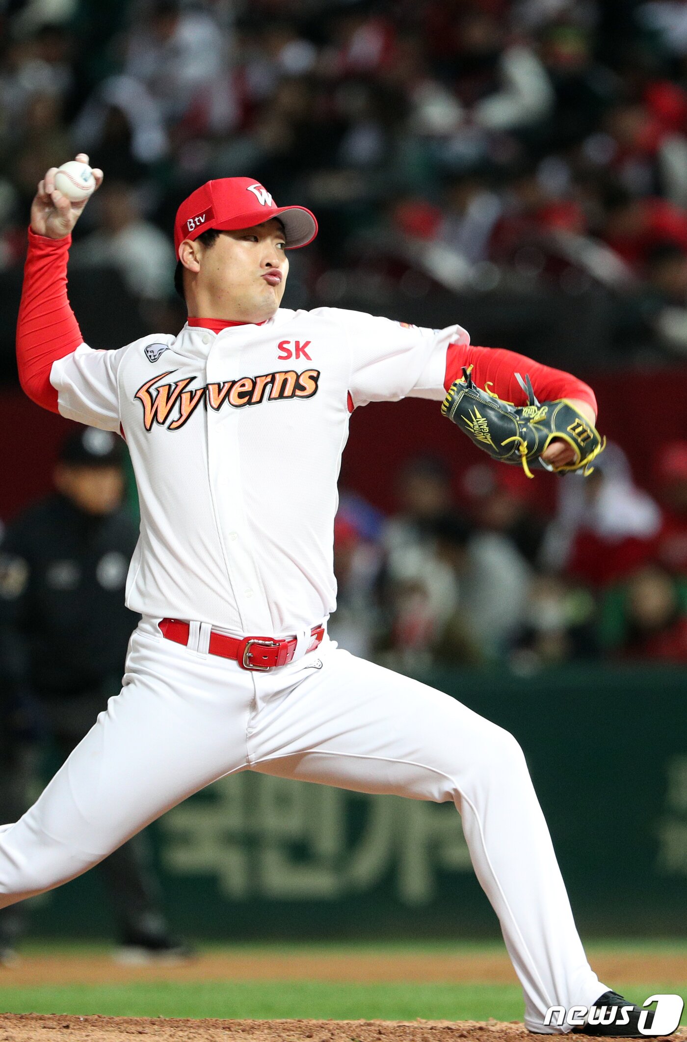 본문 이미지 - SK 와이번스 하재훈. /뉴스1 ⓒ News1 황기선 기자