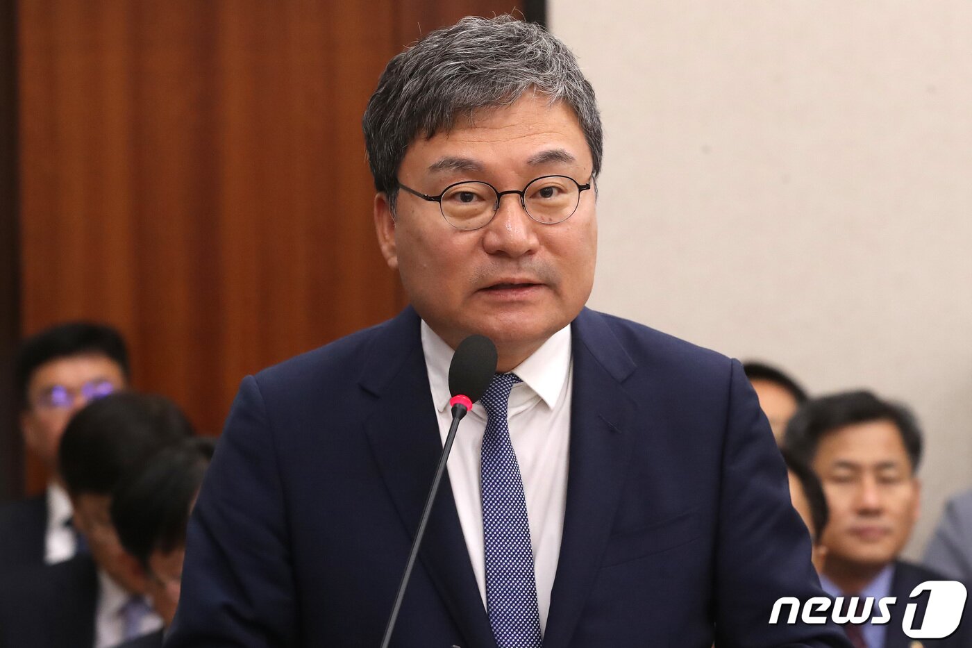 본문 이미지 - 이상직 전 중소벤처기업진흥공단 이사장. 2019.10.16/뉴스1 ⓒ News1 임세영 기자