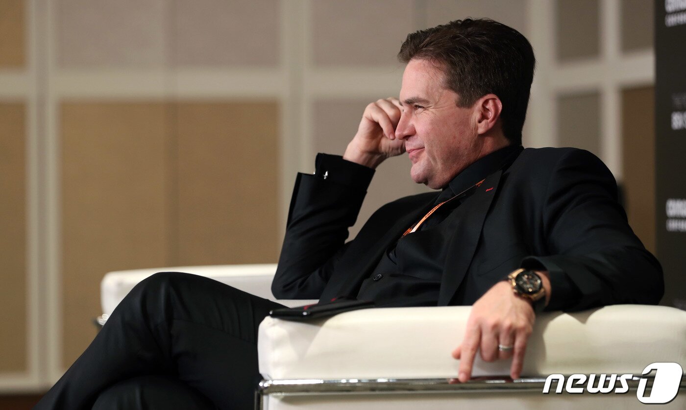 본문 이미지 - 2일 크레이크 라이트 엔체인 수석 개발자 인터뷰. 2019.10.2/뉴스1 ⓒ News1 이동해 기자