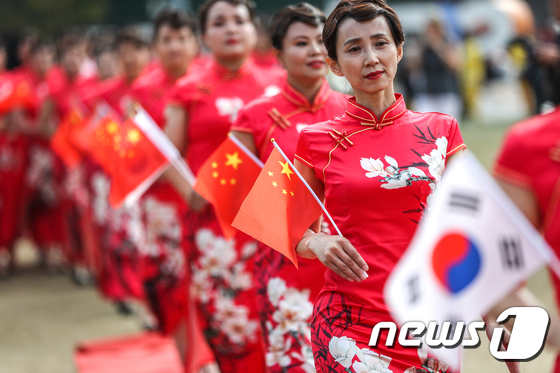 제7회 서울·중국의 날...치파오 패션쇼