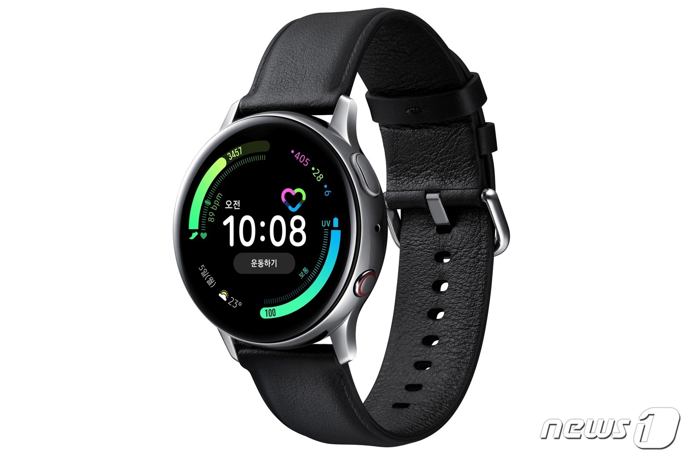 (서울=뉴스1) = 삼성전자가 오는 23일 출시하는 업그레이드된 디자인과 성능을 갖춘 '갤럭시 워치 액티브2'의 LTE 모델.스마트폰이 없어도 단독으로 통화, 문자 등이 가능하며, …